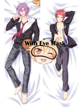 

Kuroko Basketball Boyfriend Pillow Case Anime Dakimakura Waifu Body Double-side Home Decoration Pillow Cover Cushion with Mask