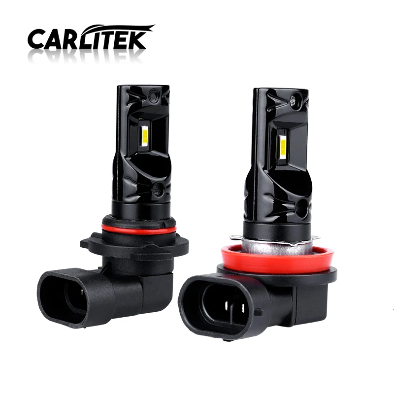 

2 PCS Carlitek 2CSP-1860 Car LED High Power H8 H16 H9 H10 9012 H4 9005 LED Headlight Fog Lamps Bulb Car White DC12V-24V IP68