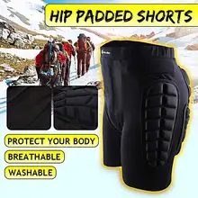 Спорт на открытом воздухе лыжный скейт сноуборд защита Лыжная защита Катание на коньках защитные хип мягкие шорты