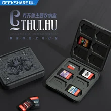 

GeekShare Nintend Switch Game Card Case Black Shell For NS Game Cards Cassette Storage Carry Box For Nintendo Switch Accessories