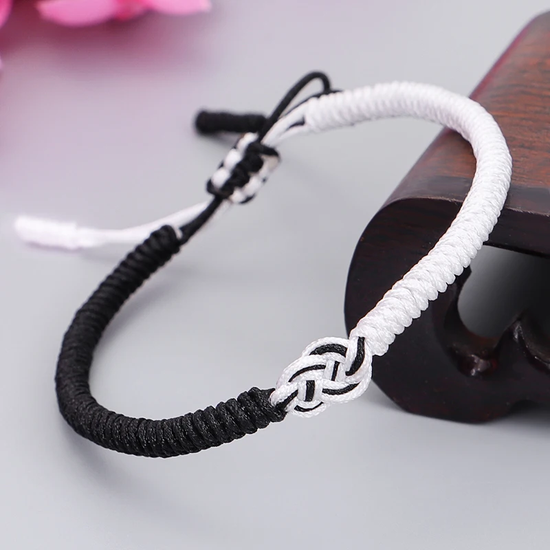 Bracelet tibétain yin yang