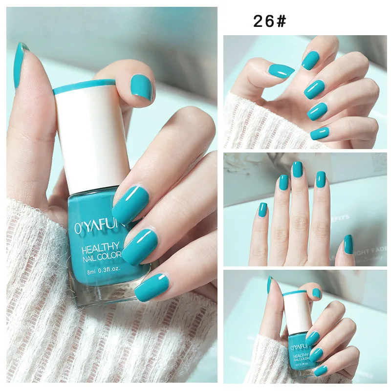 Quick Dry Glitter & Matte Waterproof Nail Polish