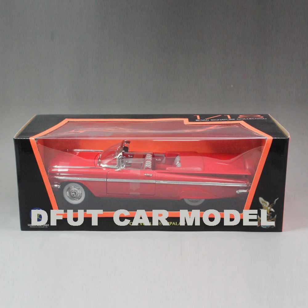 Литой Сплав 1:18 игрушка Impala 1959 модель автомобиля детские игрушечные машинки