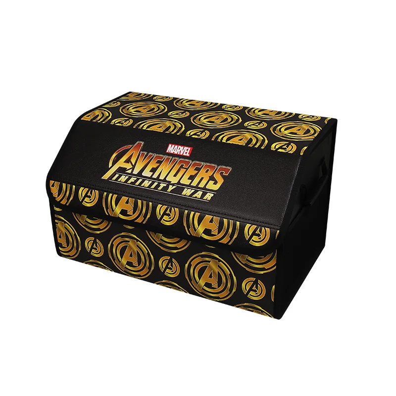 Marvel натуральный продукт автомобильная коробка для хранения багажника сортировочная коробка для коллекции PU кожа Персонализированная и креативная Carto