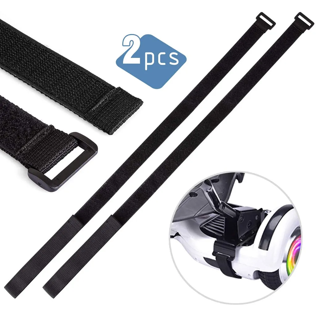 Velcro 2 cuerdas para skate Cable de Nylon Cable para Skateboard Carter-Abrazadera para Overcart por la borda
