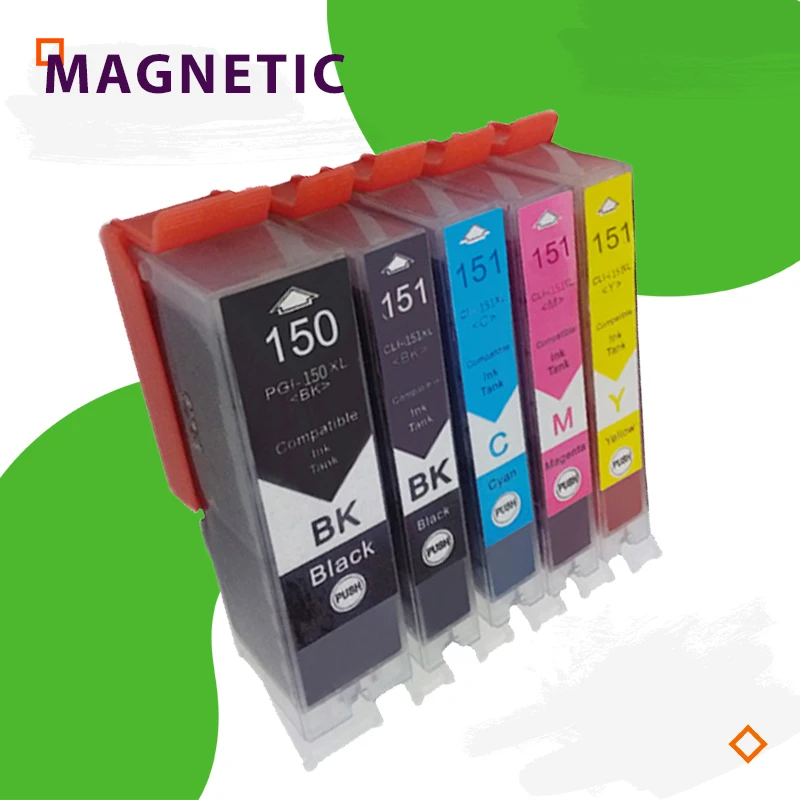 Ink Cartridge Compatible PGI 150 For canon PIXMA IP7210 MG5410 MG5510 MG6410 MG6610 MG5610 MX921 MX721 IX6810 PGI150 CLI151 | Компьютеры и