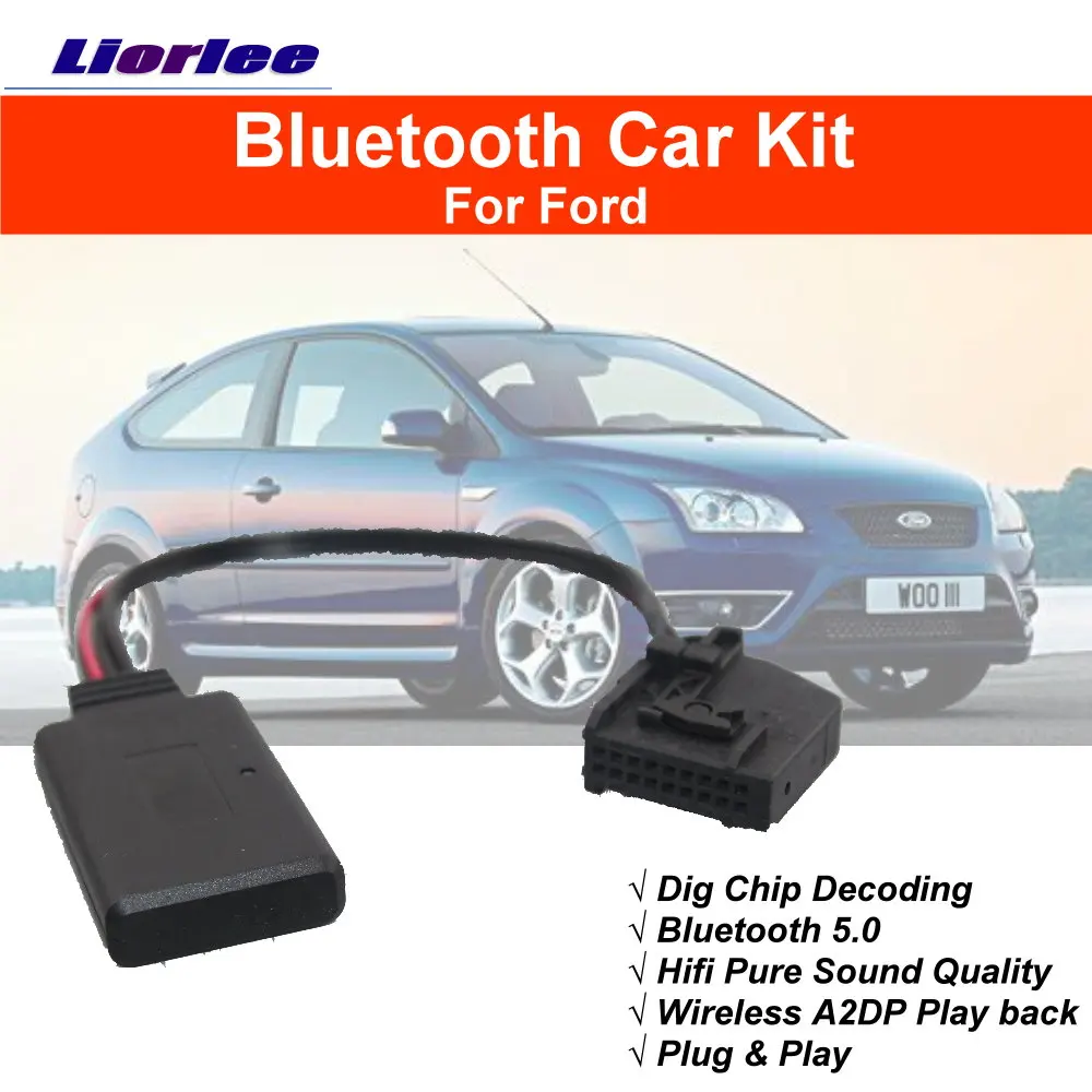 Bluetooth автомобильный комплект для Ford ESCORT/FOCUS/EDGE BT Music 18Pins интерфейс беспроводной