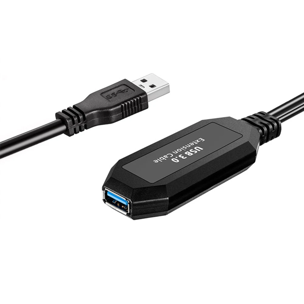 5 м USB 3,0 кабель-удлинитель шнур 15 футов USB 3,0 тип A папа-мама с усилителями для ПК ноутбука USB