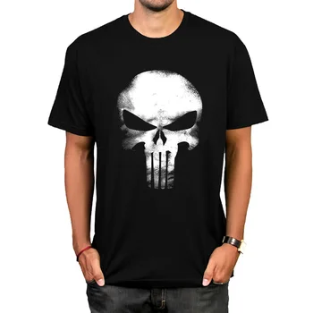 

GONTHWID Terror Skull Print T-Shirts Streetwear Hip Hop Casual Short Sleeve Tshirts Harajuku Men Fashion Summer Tops Tee Male