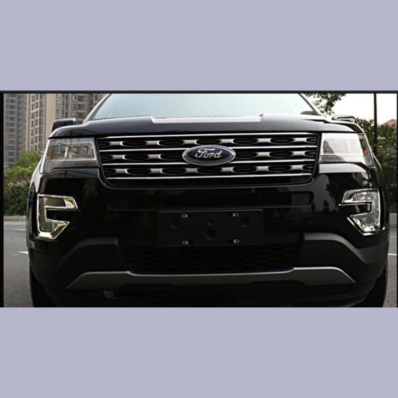 Подходит только для Ford Explorer 16-19 задний фонарь shell13-17 передняя противотуманная фара рамка с отделкой пайетками