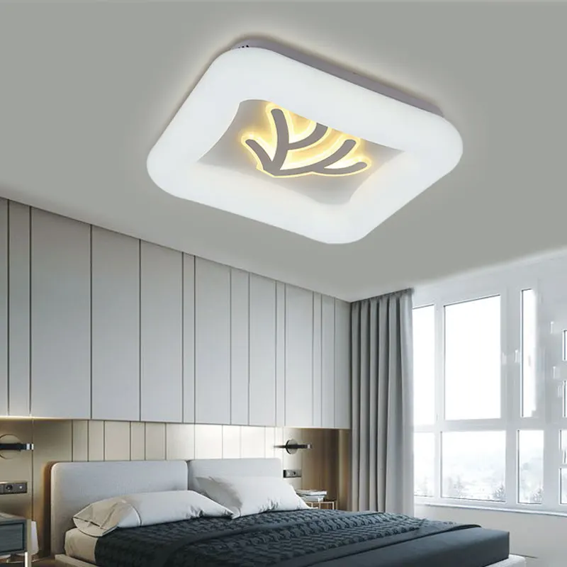 Verllas квадратный потолок + светильники для гостиной спальни lustre de plafond