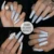 UR SUGAR Reflective Glitter Gel Nail Polish 7.5 ml Sparkling Auroras Laser Nail Gel Nail Art Лак Полупостоянный Верхний Базовый слой