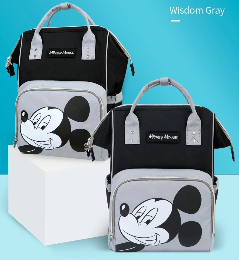 Рюкзак для подгузников disney, модная детская сумка для мамы, дорожный рюкзак для подгузников, сумка для подгузников для мамы, брендовая Прямая