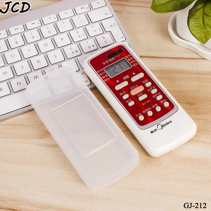 1PCS transparent silicone case TV remote control air conditioning cover anti-dust waterproof storage bag elasticity bag silicone remote case silicone remote cover silicone remote sleeve remote controller cover silicone case protector
