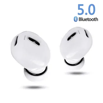 

5.0 Mini Wireless Headphones Bluetooth Earphone Sport Gaming Headset with Mic Handsfree Stereo Earbuds For Samsung Xiaomi Iphone