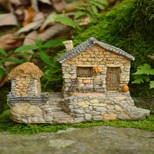 Моделирование маленький мост орнамент сады Смола Арка мост скалола бонсай Садоводство орнамент крошечные пейзажи декорации подарок