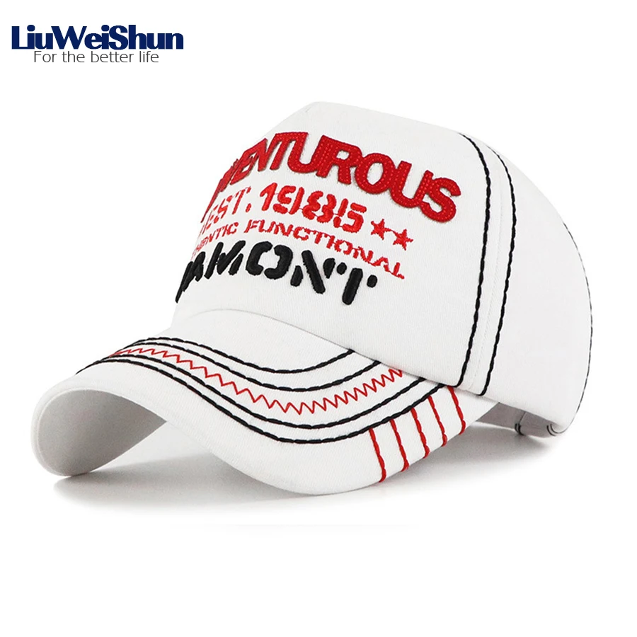 LIUWEISHUN New Embroidery Letter Parent-child Baseball Cap,High Quality Adjustable Outdoor Mesh Cap Dad Children Caps White