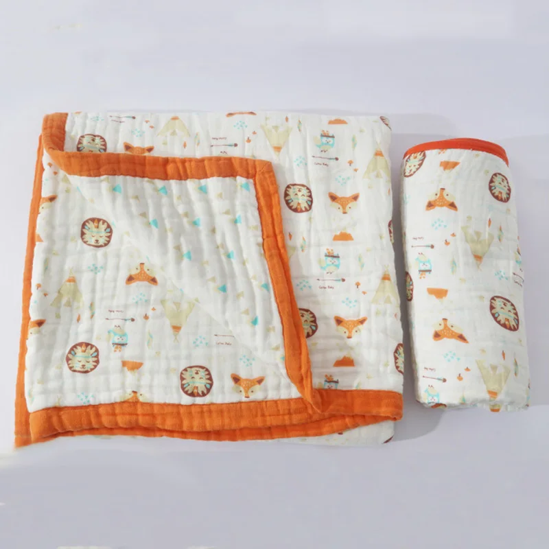 Детские одеяла хлопчатобумажные муслиновые коляски пеленка обертывания душевое полотенце для новорожденного для новорожденных уход за