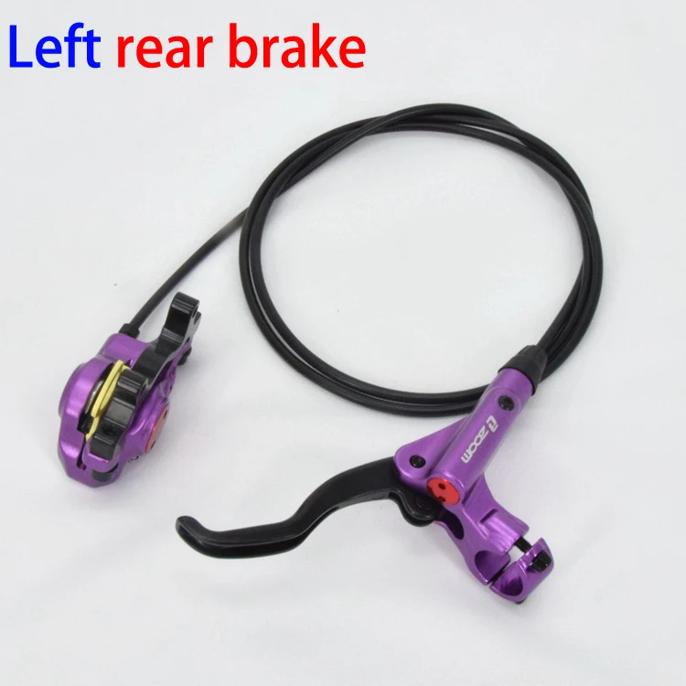 Left rear brake Зум HB-875 Дисковый Тормоз MTB велосипед гидравлический дисковый тормоз Горный велосипед качество тормоза за M395 M447 передний задний - Цвет: Left rear brake