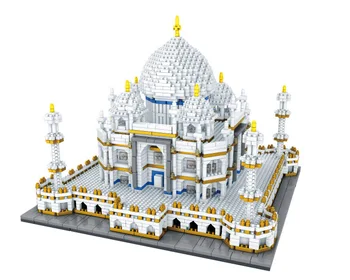 

9914 3950pcs Architecture set Landmarks Taj Mahal Palace Model Building Blocks Children Toys Educational 3D Bricks Kids Gifts