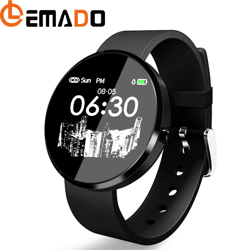 

LEMADO Classic Style Smart Watch IP68 Waterproof Heart Rate Blood Pressure Timer Sports 7 Days Standby Smartwatch Men Women