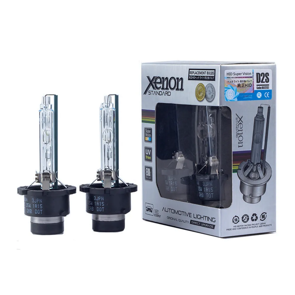 Автомобильные фары 2 шт./лот D2S 4300K 6000K 8000K Ксеноновые HID лампы D1S D3S D4S D2R D4R для Audi