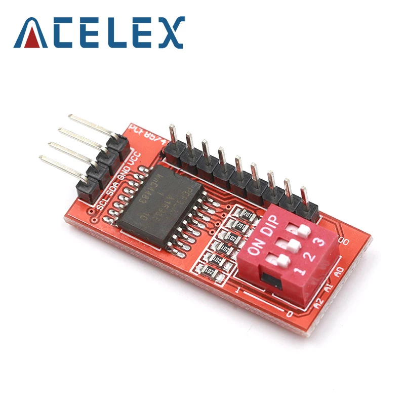 PCF8574 PCF8574T I/O для I2C IIC порт Поддержка порта Каскадный Расширенный модуль Arduino Плата