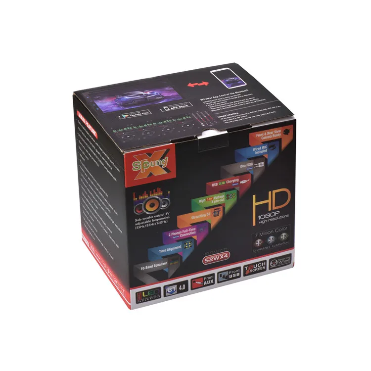LAESD 2 Din автомобильный стерео Мультимедийный плеер автомобиля DVD ТВ радио плеер с Bluetooth/USB/SD/AUX IN/Mirror-link CD стерео
