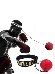 Боксерский скоростной мяч на голове из полиуретана, мяч для MMA, Sanda, тренировочный мяч для рук и глаз, домашний мешок для песка, оборудование д...
