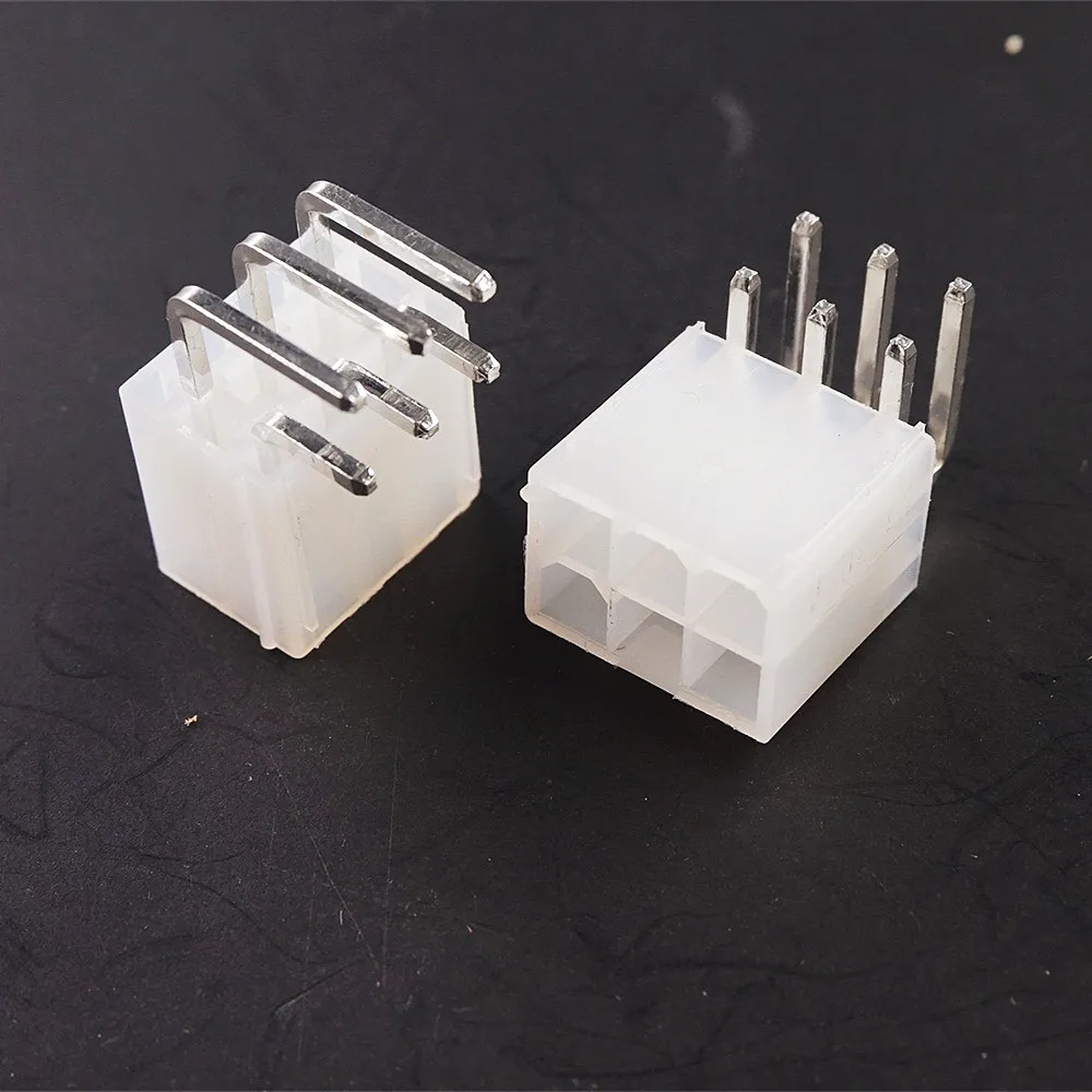 50Pcs 6-Pin Connector Power Looper for Asic Miner Antminer S9 S9k S9j l3 DR3 T9 Z11 Z9 B7 X3 A4 A9 M3 Z1PRO Eibt E10.2 PCB Male