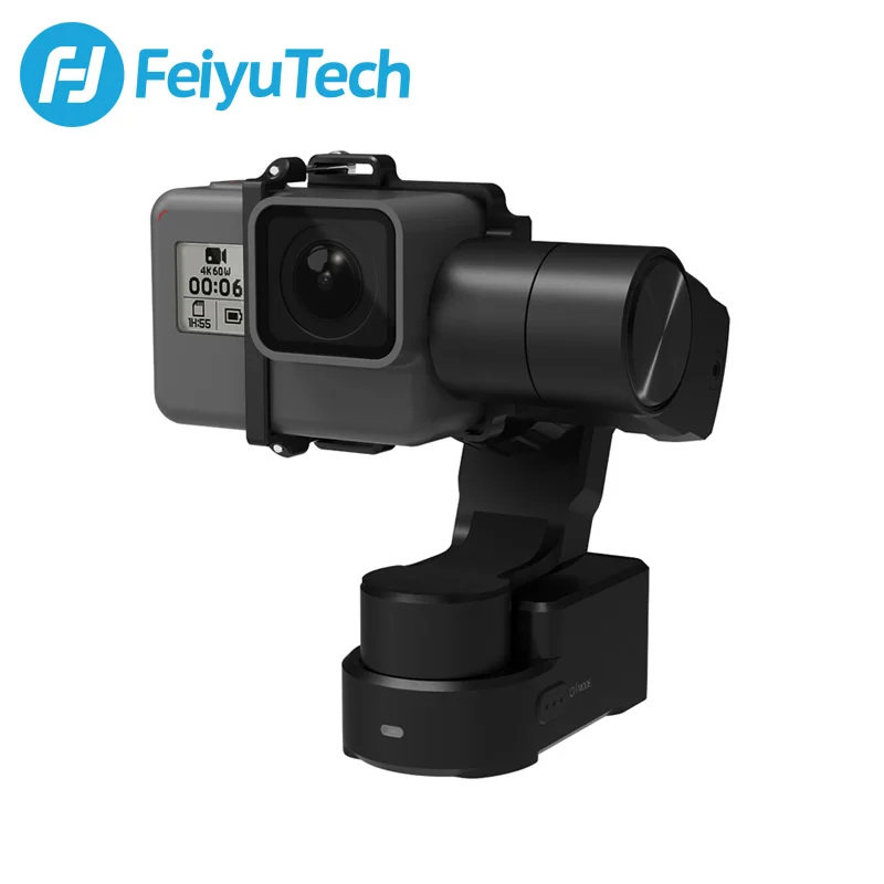 

FeiyuTech Feiyu WG2X Wearable Gimbal Tripod 3-axis Stabilizer Splash-proof for GoPro Hero 7 6 5 4 Sony RX0 YI 4K Action Camera