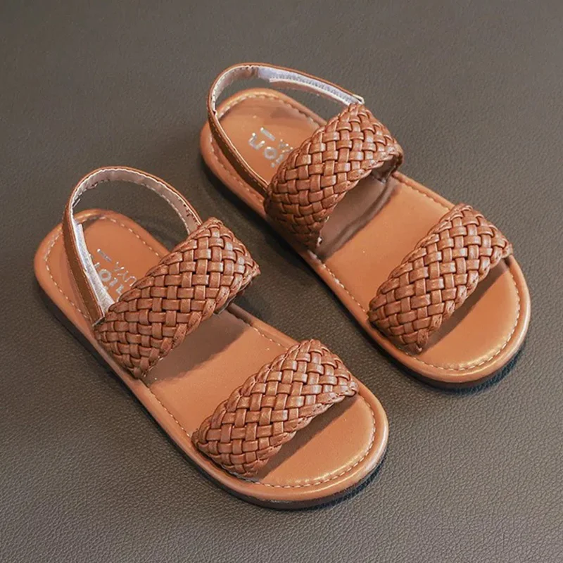 woven gladiator sandals