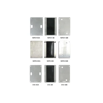 

Latest updated Curved LCD Glass OCA screen laminating Alignment moulds use for Samsung S7 S8 S8+ S9 S9+ S10 S10+ Note 8 Note 9
