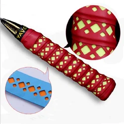 5 Pieces of Anti-slip Anti-sweat Badminton Tennis Racket Rod Cover Sports Tape for Fishing Rod Billiard Rod Squash Rod