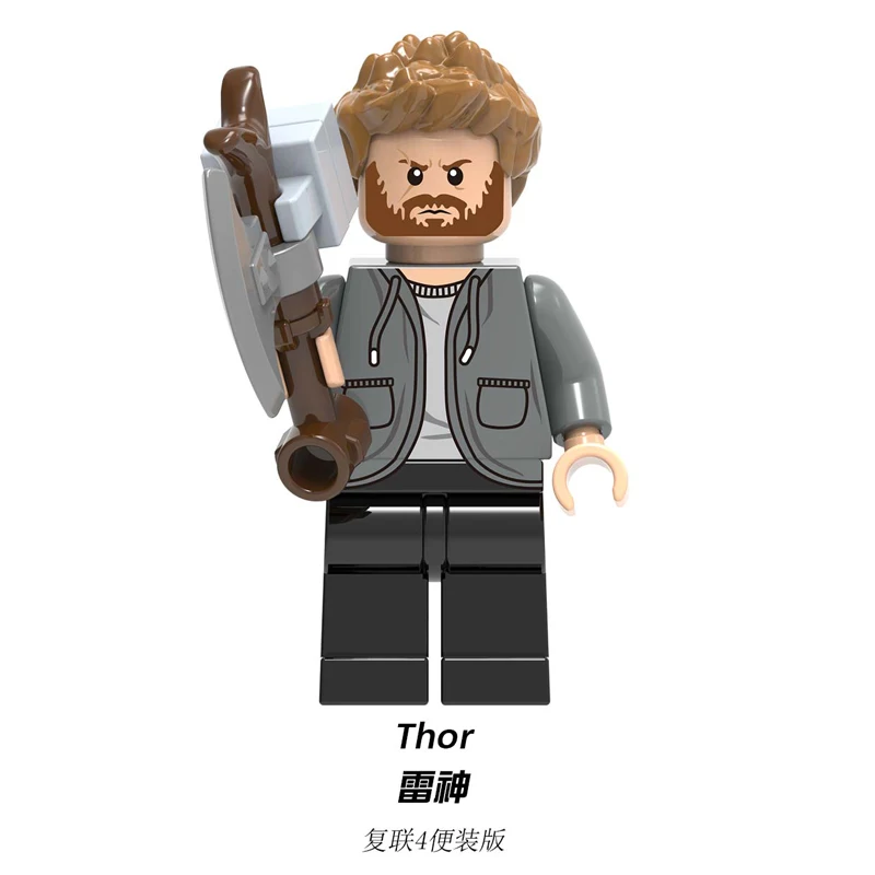 Военная машина супер HeroesAvengers 4 Endgame строительные блоки MK6 Туманность Hawkeye Тор Капитан Америка Кирпичи игрушки для детей XH1266