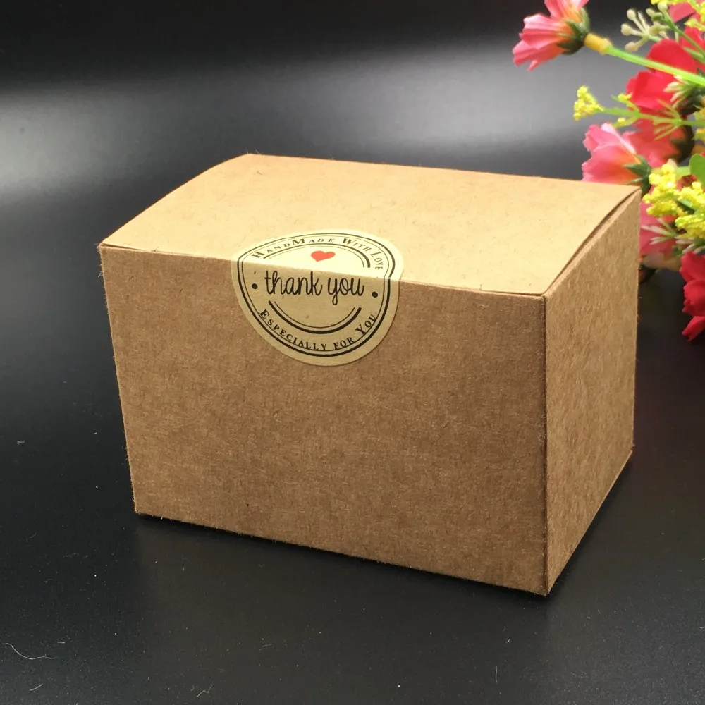 

50pcs brown soap cardboard, paper brown krfat paper craft box,candy gift packaging boxes