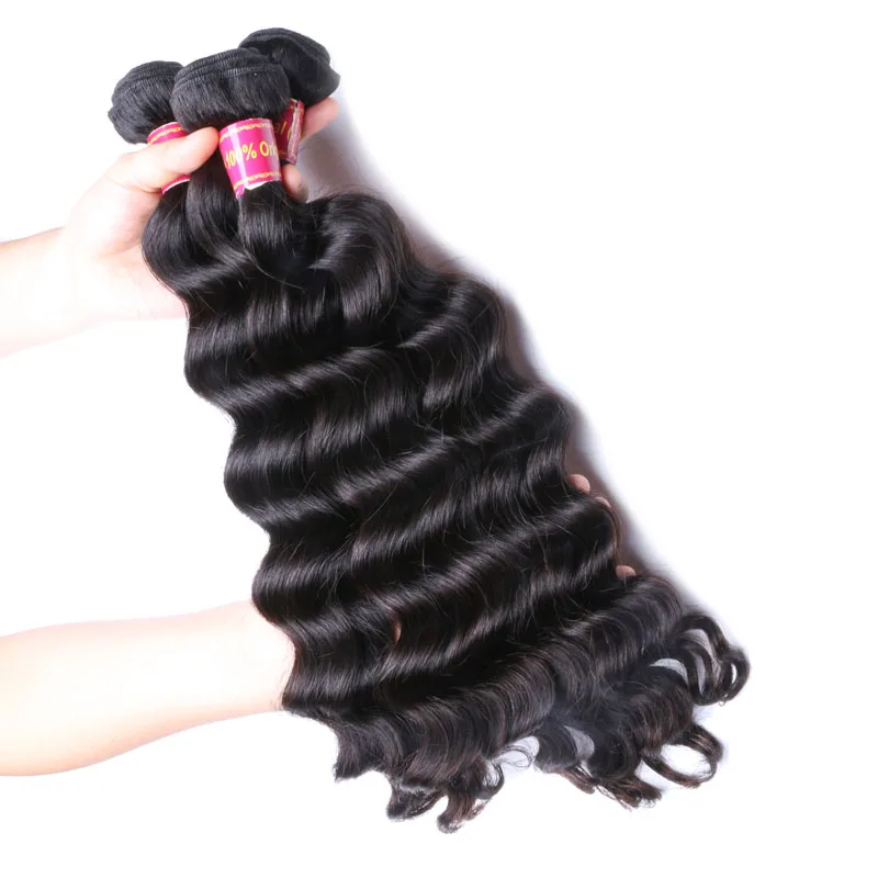 Али королева бразильские Свободные глубокие девственные человеческие волосы 3