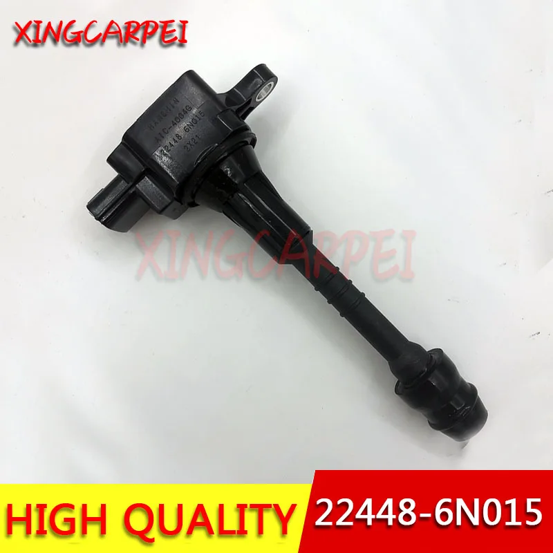 Катушка зажигания автомобиля 22448-6N015 для 2001 2002 2003 2004 2005 2006 Nissan Sentra 1,8 Almera N16 Primera P11 22448 6N015 22448 6N011