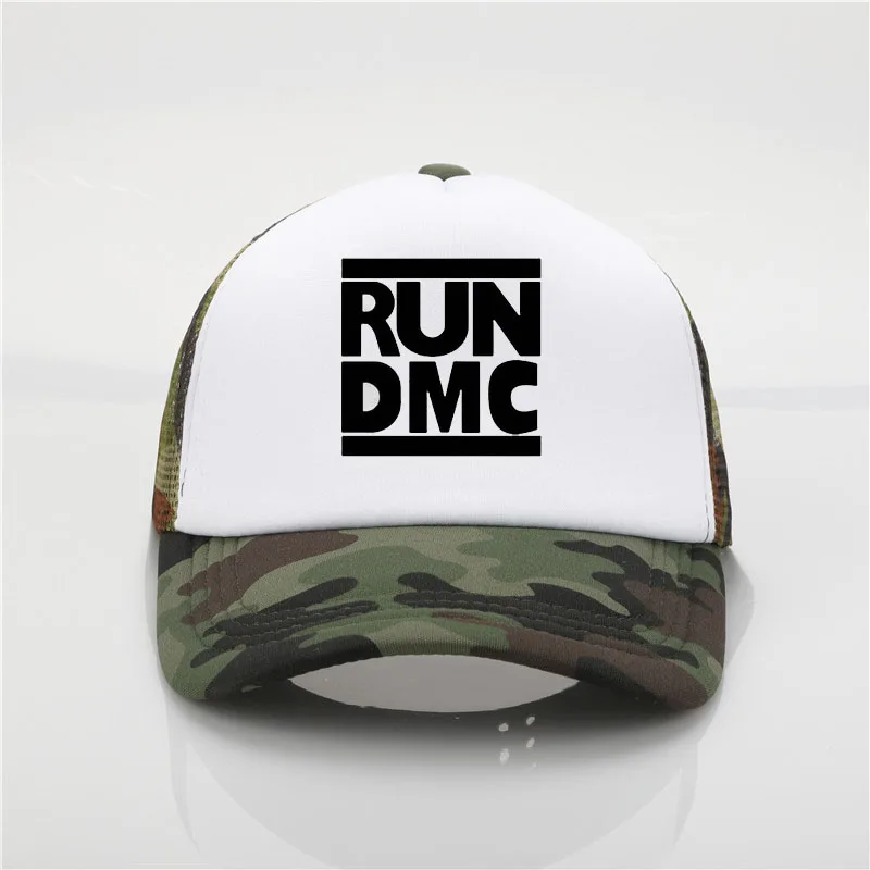 Future Runner DMC бейсбольная кепка с принтом Высококачественная чистая хлопчатобумажная бейсболка Мужская Женская Хип-хоп шляпа - Цвет: Небесно-голубой