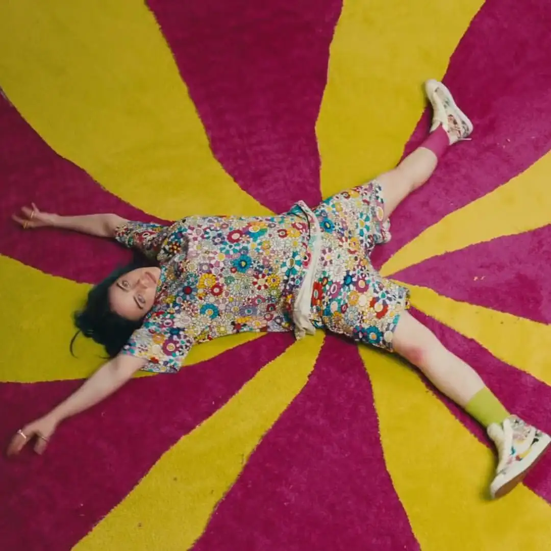 Billie Eilish Толстовка уличная одежда harajuku толстовки Billie Eilish худи с цветочным принтом для женщин и мужчин Цвет Лето