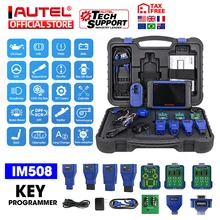Autel maxim im508 obd2 auto automotivo scanner immo chave de programação im608 ferramenta de diagnóstico programador chave atualizado otosys im100