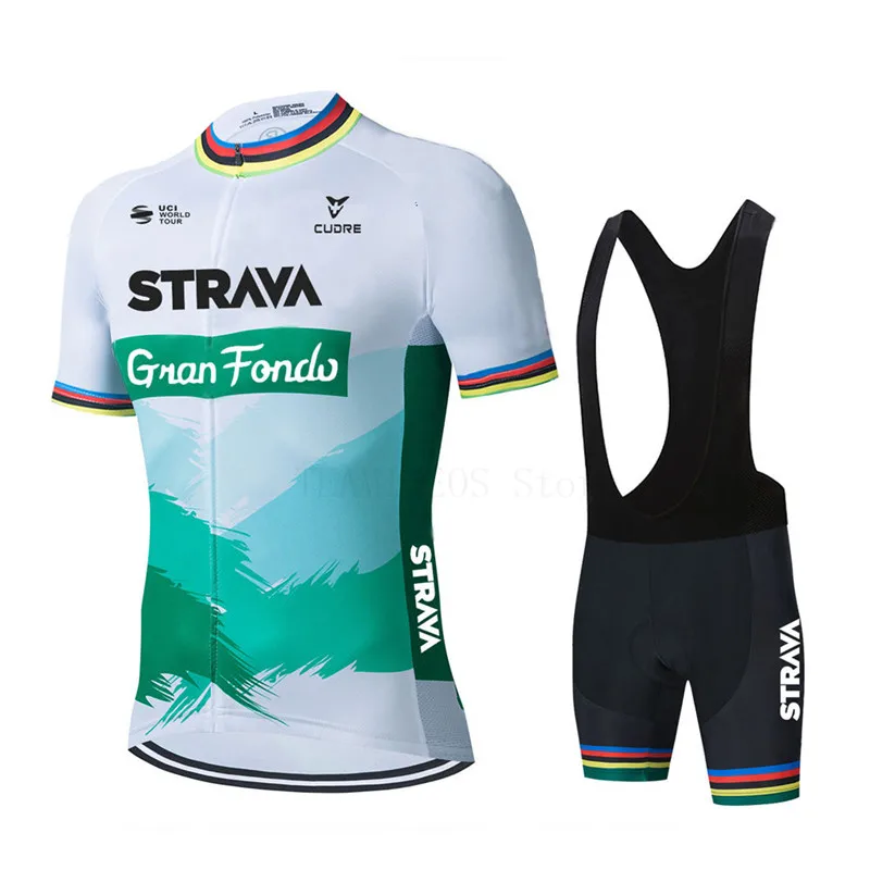 Новый 2021 команда белый велосипедная Форма велосипед Джерси Ropa мужские велосипедные шлемы летние Strava Pro