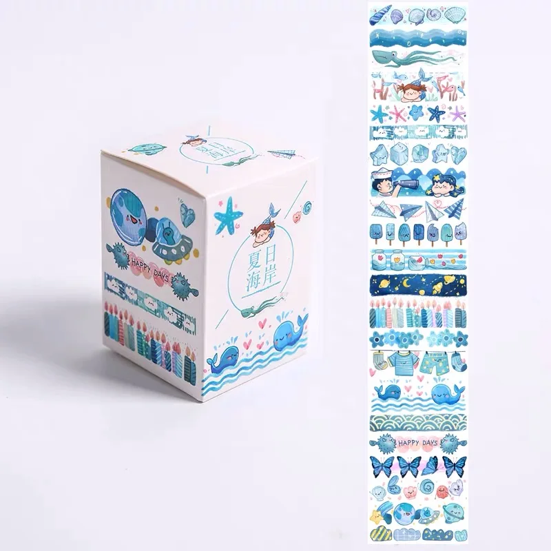 B 3 м для девушек-пуля журнал лента Washi клейкой ленты Декоративные DIY Скрапбукинг Маскировочные наклейки ленты украшение - Цвет: B