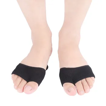 

two-finger Thumb Aligner Sweat-Absorbent Cotton Thin Section Two-Toe Non-Slip Thumb Aligner Black Foot Care Dec