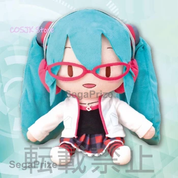 

Anime VOCALOID Hatsune Miku Cute Cosplay Plush Doll Cushion Glasses girl Toys Cartoon Pillow Cushion Christmas Gift 50cm