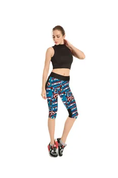 

Brand Night Moon 3D Printing Our world Legging Punk Women Legins Stretchy Trousers Casual Pants Leggings