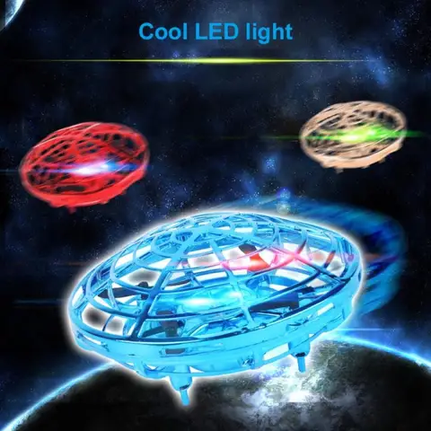 Mini Kid 4 Axis UFO 360 degree rotation flying LED Induction Hand Flying Aircraft Toy Induction Drone Children Electronic Toy Mini Kid 4 Axis UFO 360 degree rotation flying LED Induction Hand Flying Aircraft Toy Induction Drone Children Electronic Toy