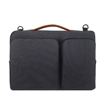 

Laptop Bag Case 13 14 Inch Nylon Airbag Shoulder Bag Handbag Waterproof Computer Messenger Bags for MacBook Dell Acer Small