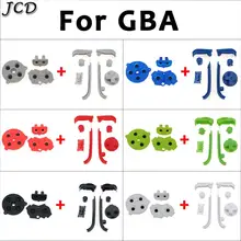 JCD Buttons and Accessory For Gameboy Advance Replacement Keypads L R A B Button For GBA D Pads Power ON OFF Button