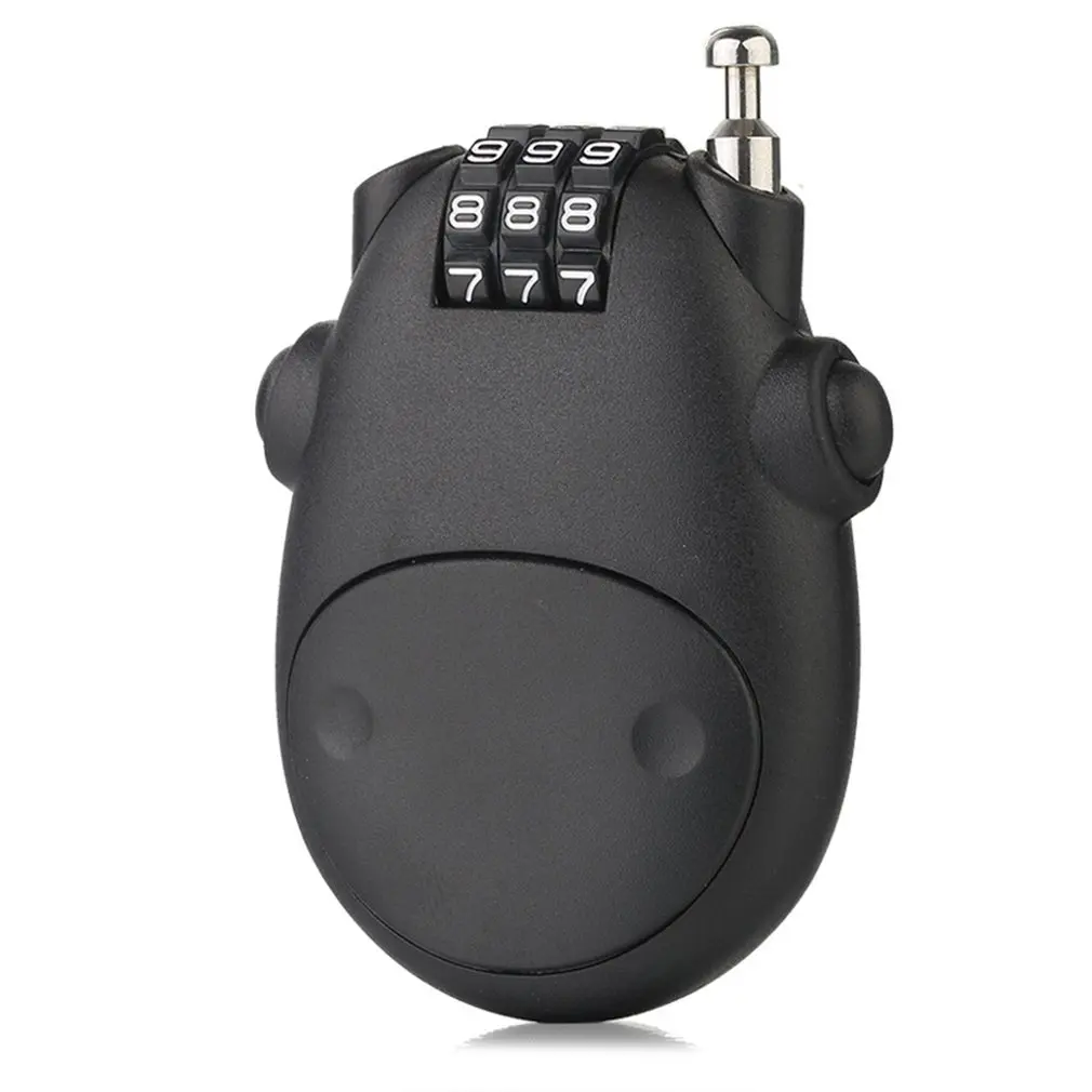 Telescopic Wire Rope Steel Cable Wire Code Lock Security Lock Suitcase Car Sled Motorcycle Digit Password Lock
